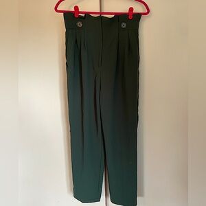 H&M Women's Pleated Paper Bag Waist Pants